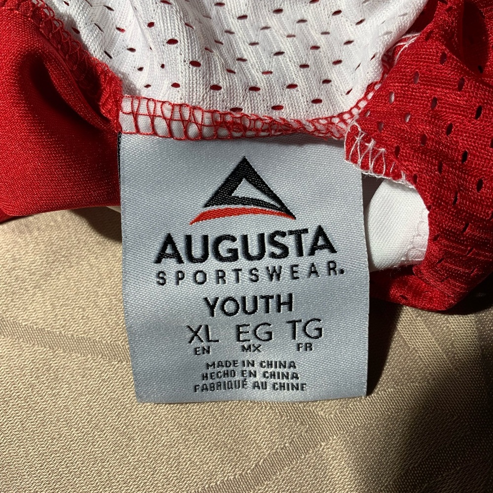 Augusta San Francisco 49ers NFL Flag Football Reversible Jersey Youth Size XL - Picture 10 of 12
